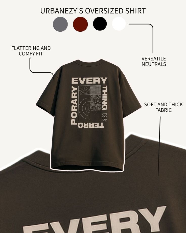 oversized t-shirts for men