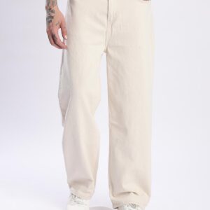 Roadster The Lifestyle Co. Men Pure Cotton Baggy Fit Denim Jeans